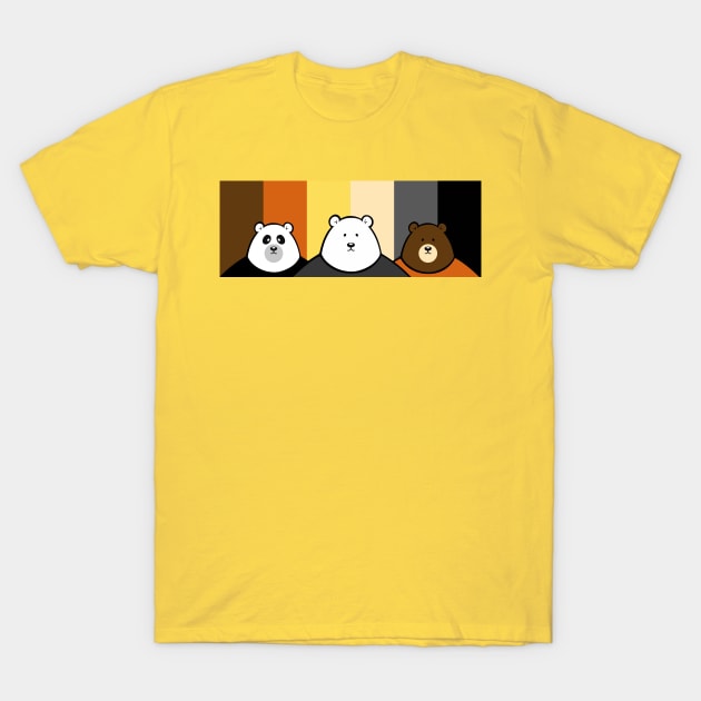 The Bears T-Shirt by MagentaBear